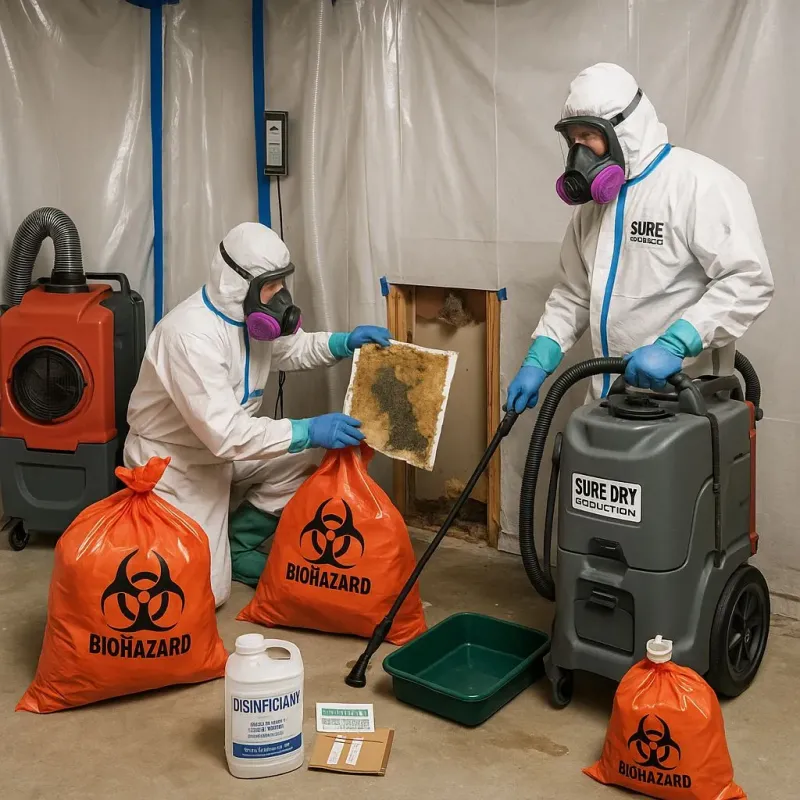 Contaminated Water Handling Protocols process in Trafford, PA
