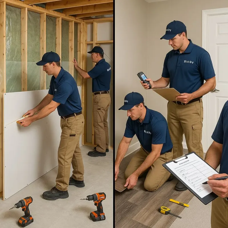 Repairs and Reconstruction process in Trafford, PA