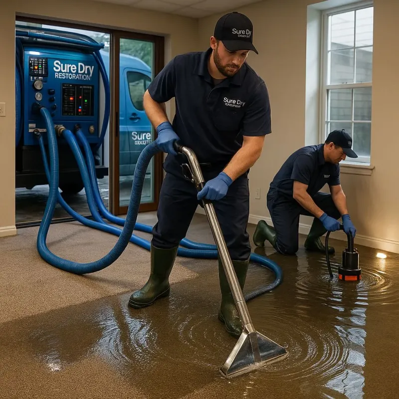 Water Extraction and Removal process in Trafford, PA
